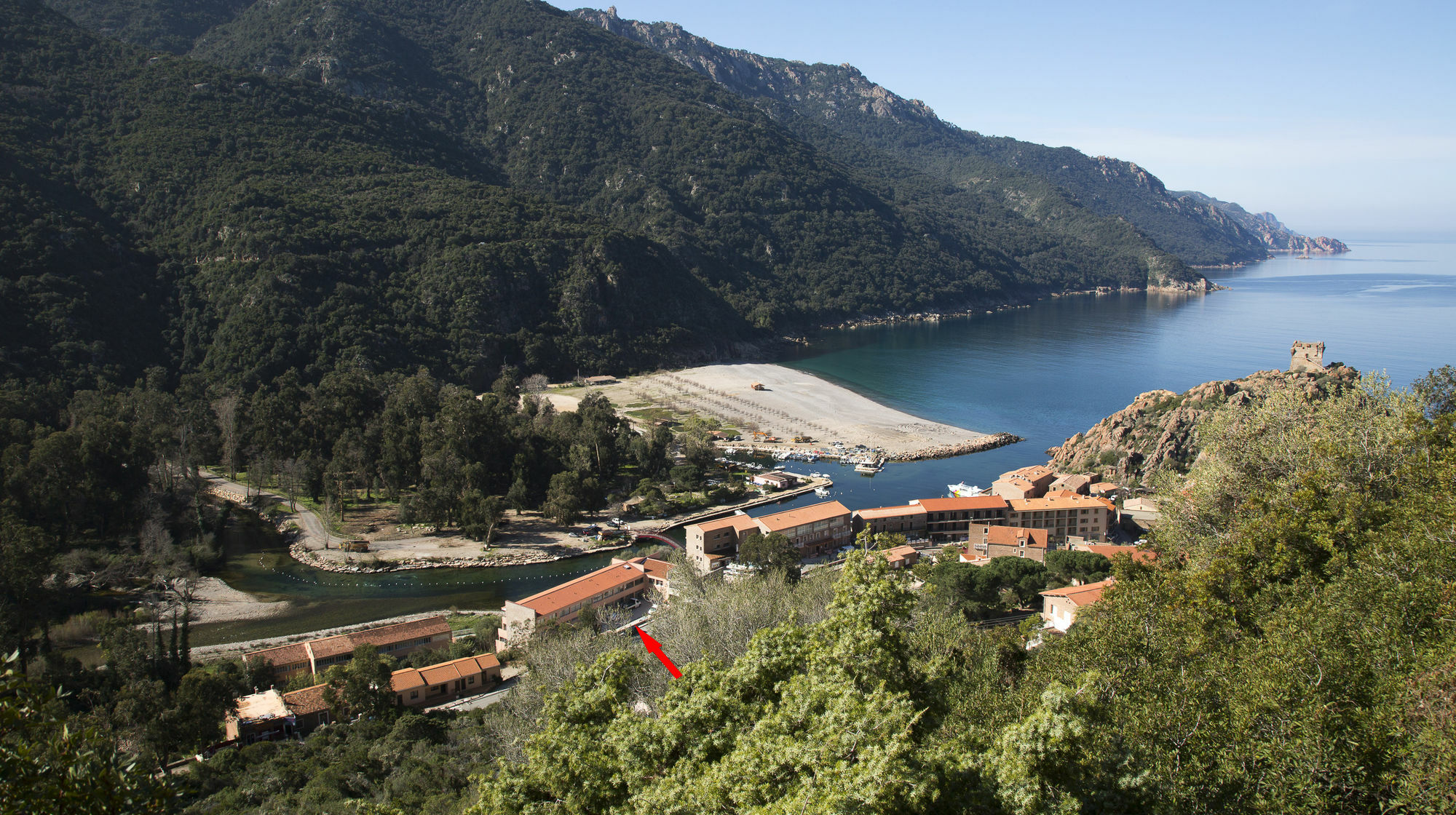 Résidence Hotelière Capu Seninu Porto  Exterior foto